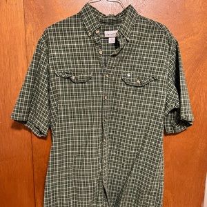 Carhart short sleeve button down shirt